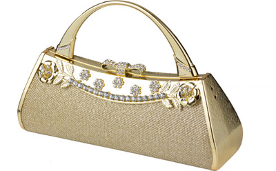 

TYLLO Party Gold Clutch