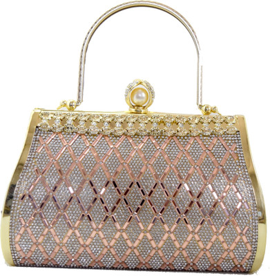 

Chouhan Stylish Party Gold Clutch