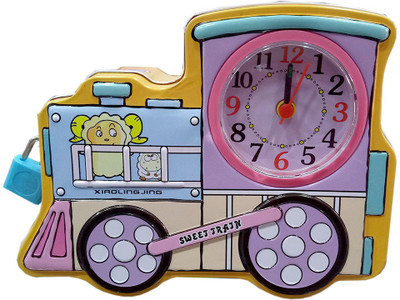 

Shoppernation Fancy Train Design Kids Piggy Kiddy Coin Bank With Clock(Random Color) Coin Bank(Multicolor)