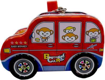 

Shoppernation Fancy Car Design Kids Piggy Kiddy Coin Bank (Random Color) Coin Bank(Multicolor)