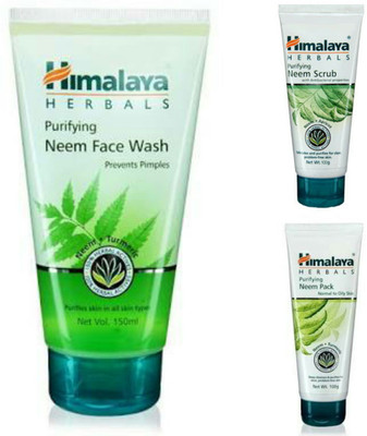 

himalaya Face wash combo(Set of 3)