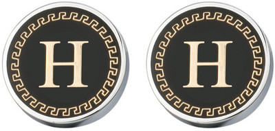 BOLT Alloy Cufflink(Silver, Black)