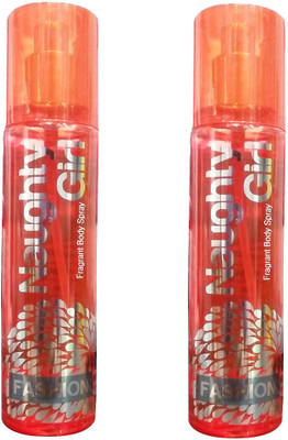 

Naughty Girl Fashion Deodorant Pack of 2 Deodorant Spray - For Women(135 ml, Pack of 2)