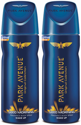 Park Avenue Good Morning Deodorant Spray - For Men(300 ml, Pack of 2)