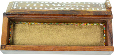 

ARZ 1 Compartments Wooden Pen stand(Brown)