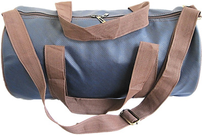 

Muccasacra Limited Edition Blue Weekender Duffel Gym Bag with 3 compartments Travel Duffel Bag(Blue)