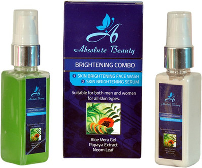 

Absolute Beauty BRIGHTENING COMBO WITH ROSE SOAP 200 g(Set of 2)