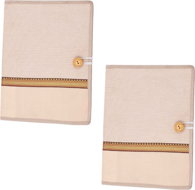 

ZesTale Jute Document Conference folder(Set Of 2, Multicolor)