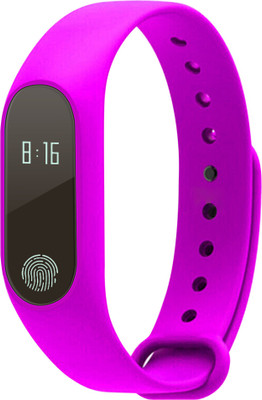 IBS M2 IP67 Waterproof Heart Rate Smart Wristbands Fitness Band(Purple, Pack of 1)