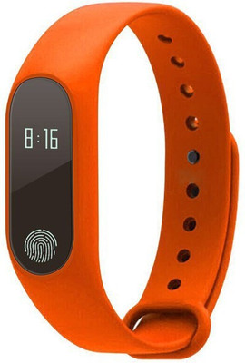 

IBS M2 IP67 Waterproof Heart Rate Smart Wristband Fitness Band(Orange, Pack of 1)