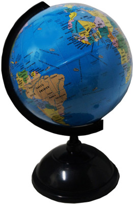 

Muren World Globe Desk & Table Top Political World Globe(medium Blue)