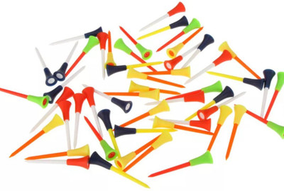 

Tour Edge Rubber Cushion Tee Golf , 30 Pcs random color Golf Tees(Pack of 30, Random)