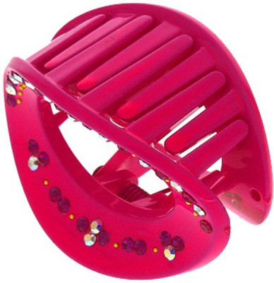 

Anuradha Art Jewellery Clutcher Hair Claw(Pink)