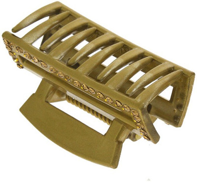 

Anuradha Art Jewellery Clutcher Hair Claw(Gold)