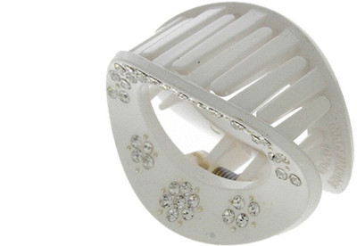

Anuradha Art Jewellery Clutcher Hair Claw(White)