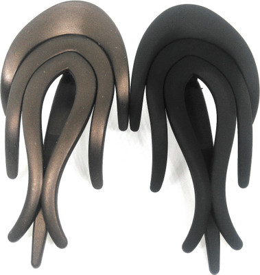 

Khubsurat Hair Juda Clutcher / Hair Juda Claw Clip, Set of 2 Pieces, Assorted Color, Smooth Touch Feel Bun Clip, Hair Claw, Hair Clip(Multicolor)