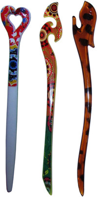 

BULK Combo of Multi Color Juda Sticks Bun Stick(Multicolor)