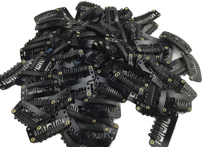 

INAAYA Hair Clips for Easy Use (100 pcs) Hair Clip(Black)