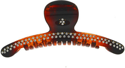 

Anuradha Art Jewellery Clutcher Hair Claw(Brown)