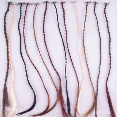 

INAAYA Mullti-Colour Hair Extensions Hair Accessories Set Of 12 Extensions Hair Accessory Set(Multicolor)