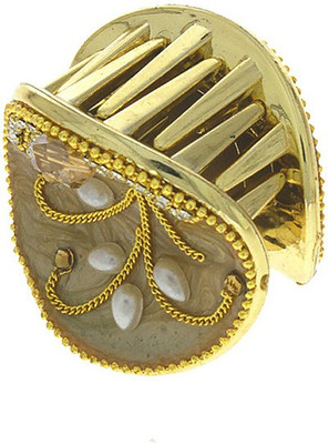 

Anuradha Art Jewellery Clutcher Hair Claw(Gold)