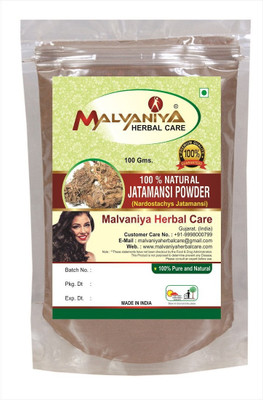 

Malvaniya Herbal Care 100% Natural Jatamansi Root (Nardostachys Jatamansi) Powder (100Grams)(100 g)