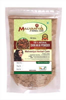 

Malvaniya Herbal Care 100% Natural Shikakai Pods (ACACIA CONCINNA) Powder (100Grams)(100 g)