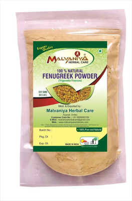 

Malvaniya Herbal Care 100% Natural Fenugreek Seeds (TRIGONELLA FOENUM GREACUM) Powder(227Grams)(227 g)