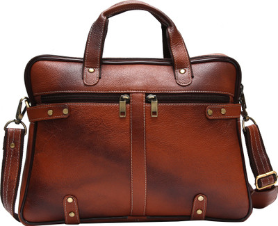 

Blu Whale Messenger Bag(Brown)