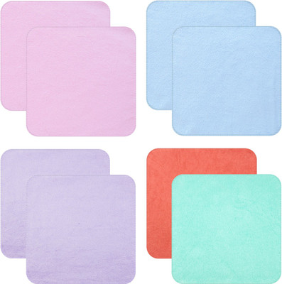 

Hatchlingz Baby Face Napkin/ Wash Cloth Red Handkerchief(Pack of 8)