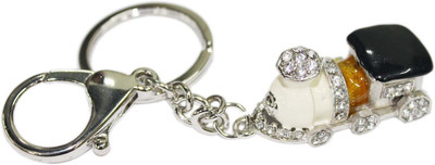 

Tootpado Stylish Keychains For Girls Train - Silver (6LNT134) Key Chain