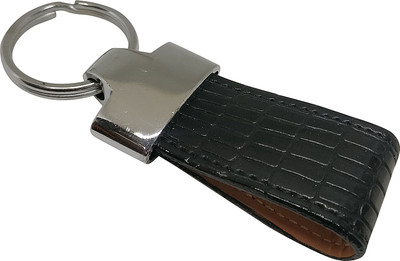 

Jaycoknit Le Trieste Part III Black Rexine Metal Key Chain & Key Ring Key Chain