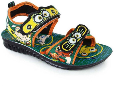 

Liberty Boys & Girls Velcro Flats(Green