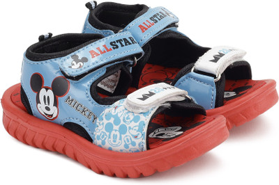 

Mickey Boys Velcro Sports Sandals(Multicolor, Blue