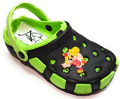 

Angel Fashion Boys & Girls Sling Back Clogs(Green