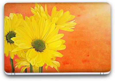 

Flipkart SmartBuy Yellow Flower 3 Vinyl Laptop Skin (3M/Avery Vinyl, Matte Laminated, 14 x 9 inches) Vinyl Laptop Decal 14.1