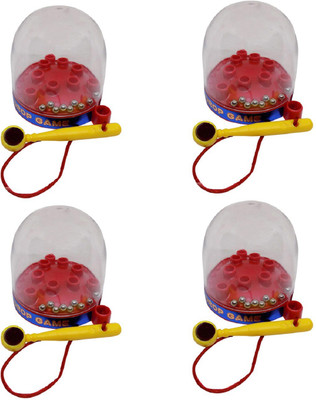 

Confidence Magnetic Drop Ball Game Set For Kids set of 4 pcs(Multicolor)
