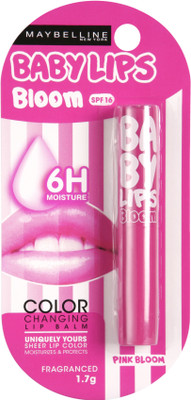

Maybelline Baby Lips Bloom Color Changing Lip Balm Pink Blossom(Pack of: 1, 1.7 g)