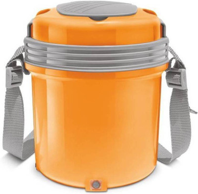 MILTON ELECTRON-3 ORANGE 3 Containers Lunch Box(350 ml) MILTON ELECTRON-3 ORANGE 3 Containers Lunch Box(350 ml)