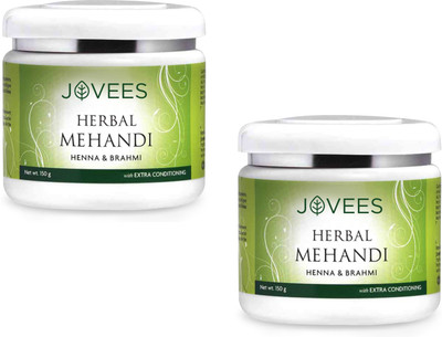 

Jovees Henna & Brahmi Herbal Mehandi Natural Mehendi(Pack of 2)
