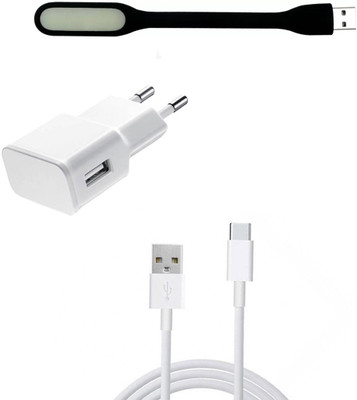 DAKRON Wall Charger Accessory Combo for Samsung Galaxy A5(White)
