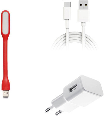 DAKRON Wall Charger Accessory Combo for Lenovo Z2 Plus(White)