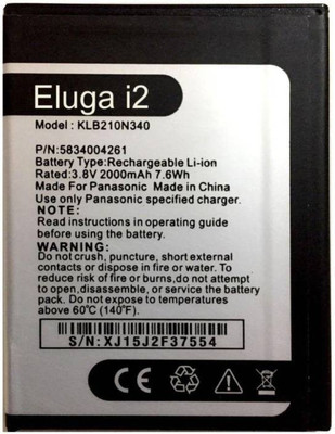 A Mobile Battery For Panasonic ELUGA i2 KLB210N340