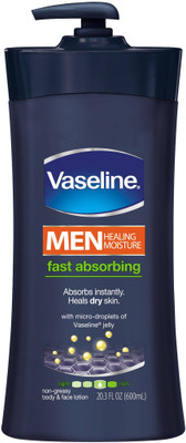 

Vaseline Men Healing Moisture Fast Absorbing Body Lotion(600 ml)