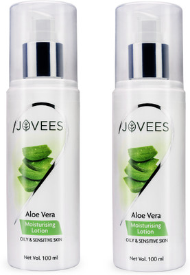 

Jovees Aloe Vera Moisturizing Lotion (Pack of 2)(200 ml)