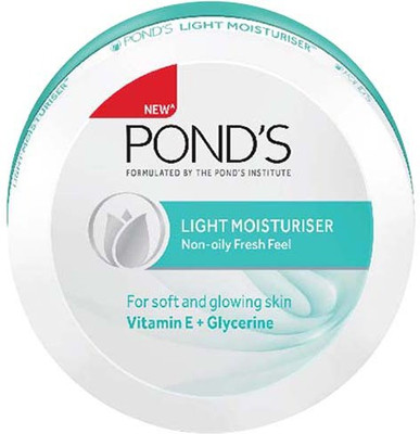 

Ponds Light Moisturiser All seasons, Non Oily, Fresh Glow(75 ml)