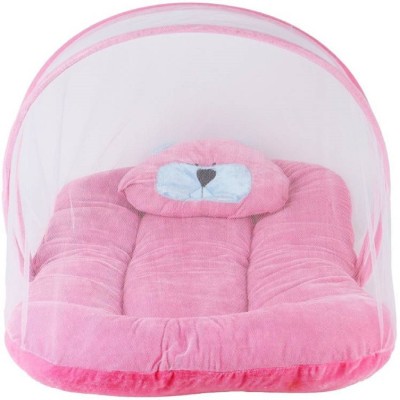 

CROOX Cotton Infants Cotton Mosquito Protector Comfy Baby Bed Mosquito Net(Pink)