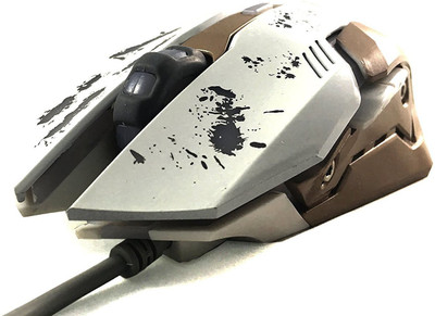 

Shrih Wired Gaming Mouse (White) - Integrated 2500 dpi Optical Gaming Sensor Wired Optical Gaming Mouse(USB 2.0, Brown)