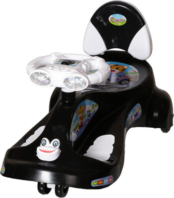 

Dash Kids Deluxe Free Wheel Magic swing concept car Ride-on(Black)(Black)