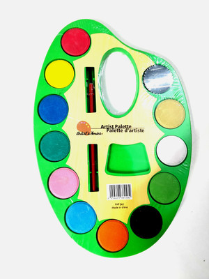 

SWAAG ZONE WATERCOLOR SET(Set of 12, Multicolor)